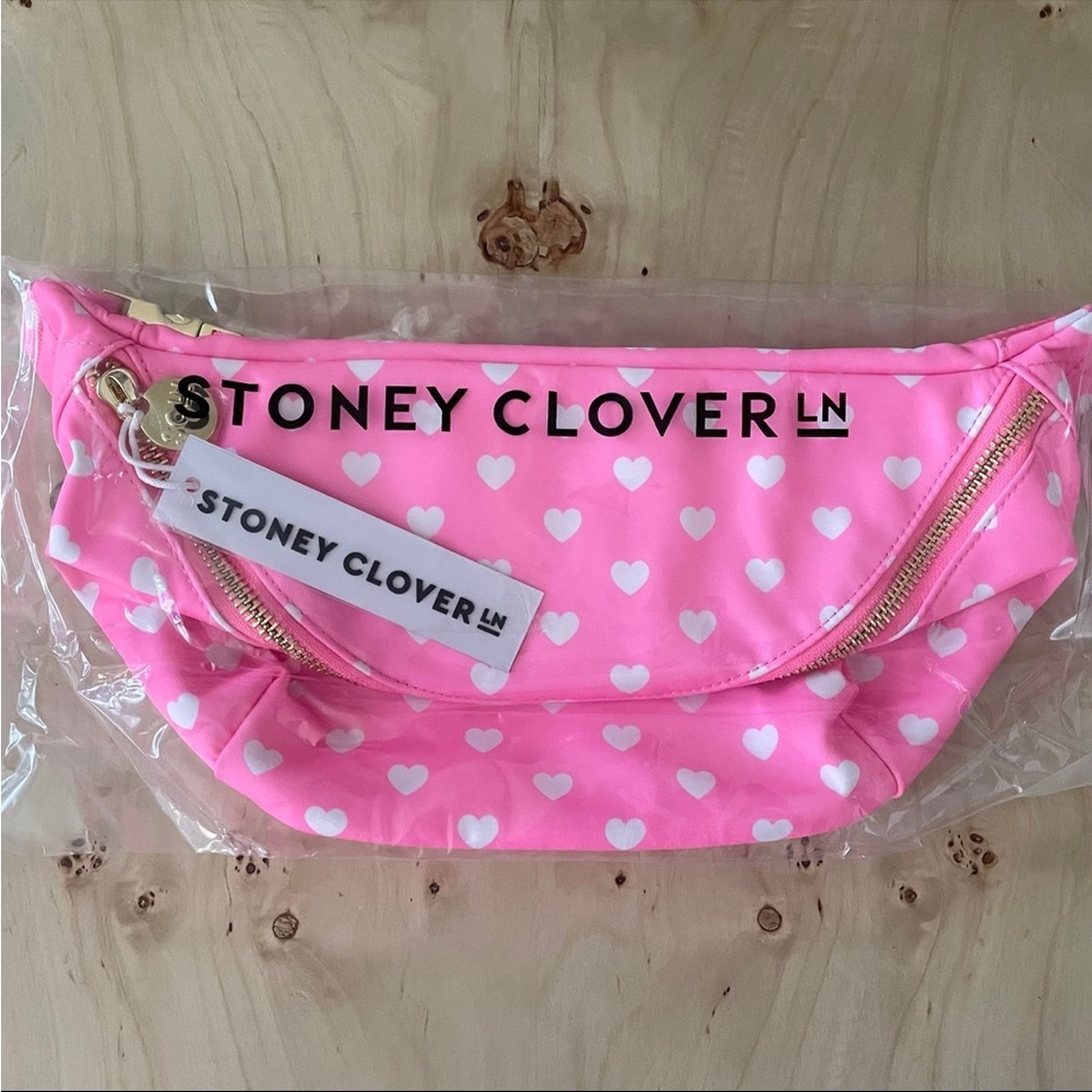 Stoney Clover Lane Hearts Jumbo Fanny Pack